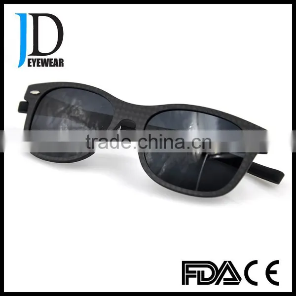 Hot Sell New Fashion Black Carbon Fiber Frame Sunglasses photo-2