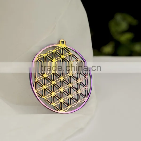 316l Stainless Steel Jewelry Flower of Life Pendant Wholesale photo-5