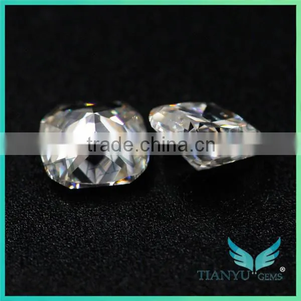 Lab Created Dimaonds Customized Moissanite 2.5 ct Radiant Cut Moissanite Terminator photo-6