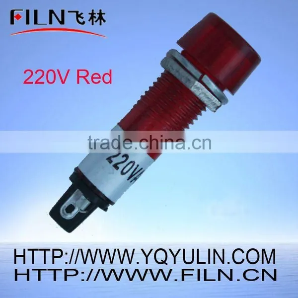 switchboard lamp red led truck signal lamp 220 volt FL2-02