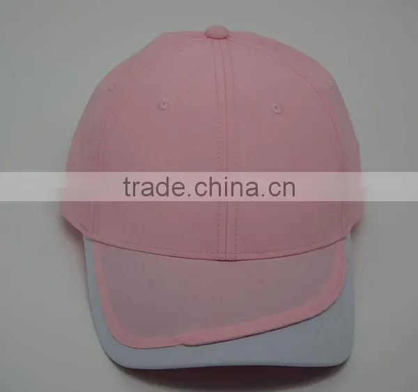PINK COLOR BASEBALL CAP, BLANK COTTON PINK HATS photo-5