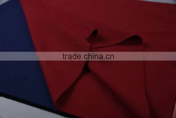 40S Siro Cotton Lycra Interlock Rib Plain Dyed Knit Fabric photo-2