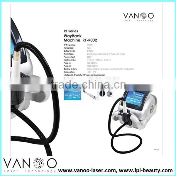 Portable RF Machine Biopolar Radio Frequency rf Skin Tightening Machine photo-3