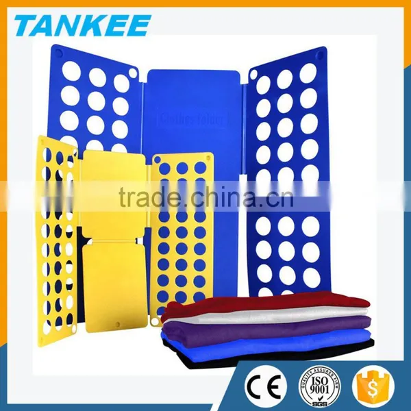 Household Item Clothes T Shirt Top Folder Magic Folding Board Flip Fold Laundry Organizer photo-2
