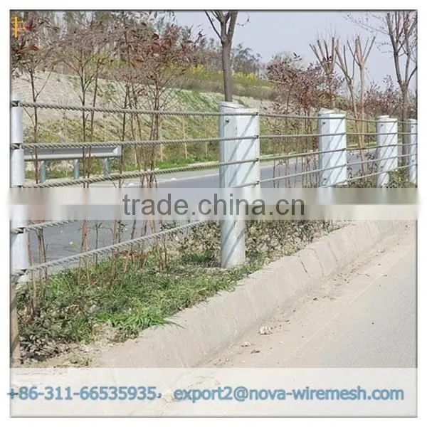 Cable Wire Fence / Highway Guardrail Cable Barrier photo-3