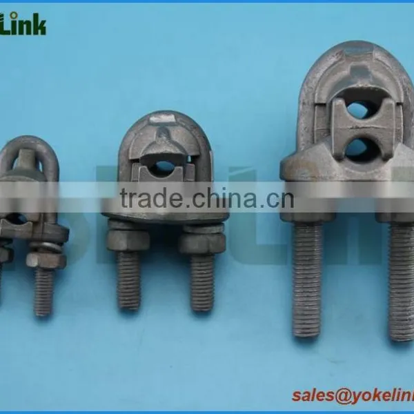 Aluminum Single U Bolt Clamp Loop Dead-end photo-5