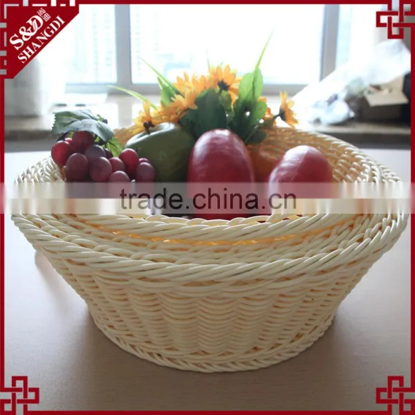 New Design Beautiful PP Rattan Bread Basket Set/3 photo-6