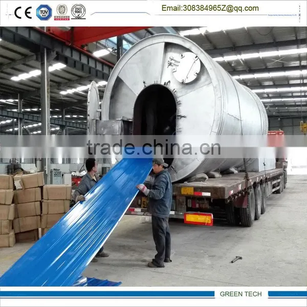 Tyre Waste Reprocessing Recycle Machine Extracing Pyrolysis Oil photo-6