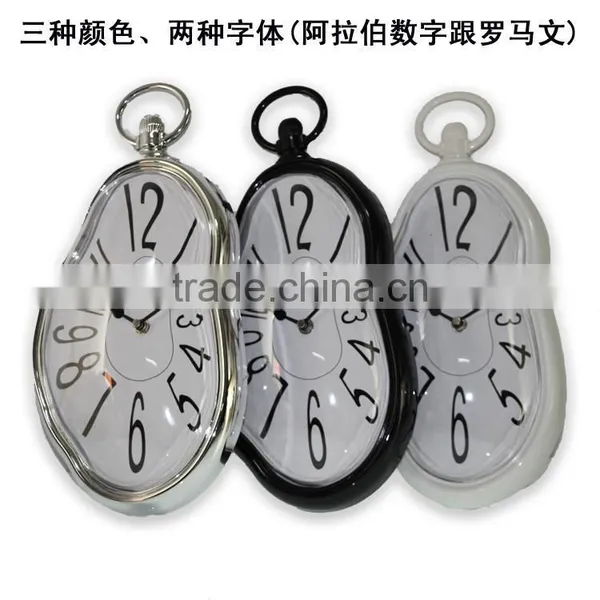 2015 the Newest Wall Quartz Clock Melting Wall Clock Novelty Home Decor Wall Clock Art Clock photo-5