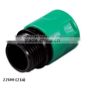 3/4" Plastic Male Garden Hose Quick Connector photo-2