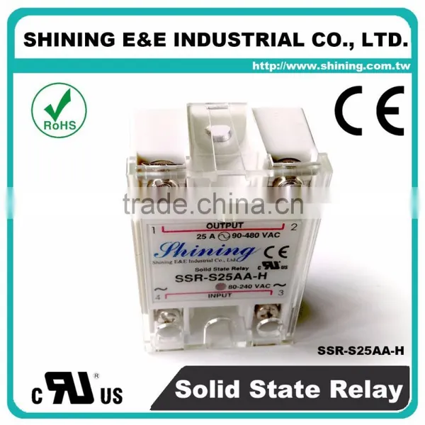 SSR-S25AA-H Ac to AC General Purpose Mounting 25A Input 220V SSR photo-5