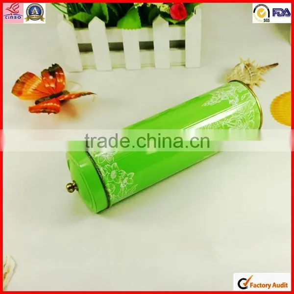 Small Round Tin Metal Tea Packaging Box photo-3