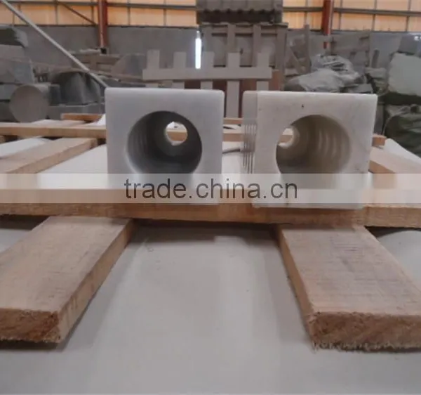 Natural Stone White Marble Decorative Lamps photo-5