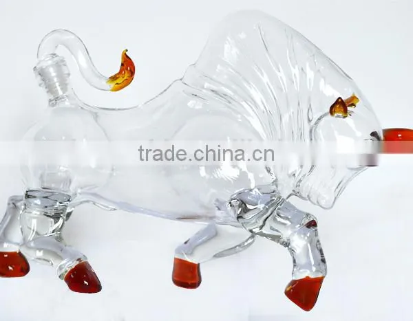 Item 0818 Good Quality Wholesale 750ml Frosted Glass Wine Bottle for Vodka,and Whisky photo-5