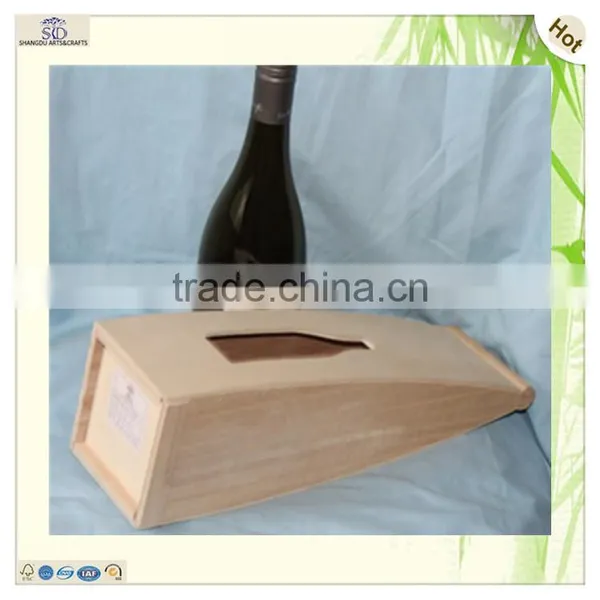 Birch Bark Decorating Handbags Plywood Wood Wine Box photo-6