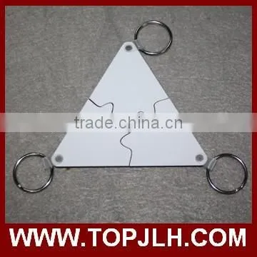Wholesale China Blank Coated Custom Printed Light Wood Keychain photo-6