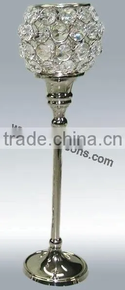 Wholesale Crystal Votive Candelabra Wedding Gift Table Decoration photo-6