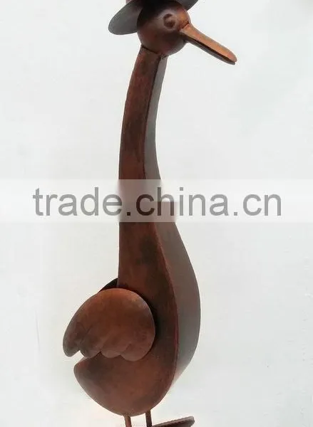 Animal Ornaments Metal Duck photo-3