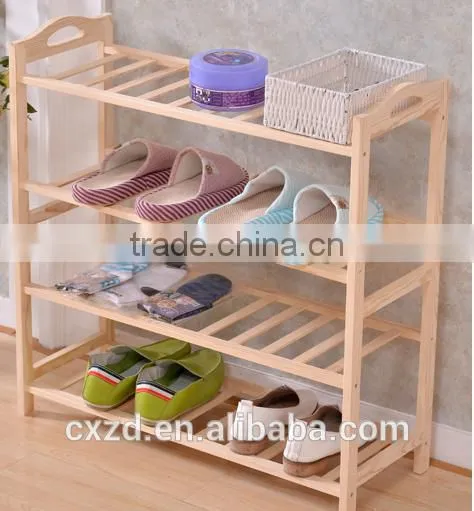 Hot Selling Cheap Modern Wooden Shoe Rack photo-3
