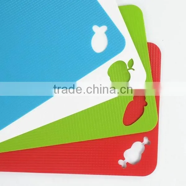 Emc Small Size ,Four Pieces Fashion Plastic Chopping Board photo-4
