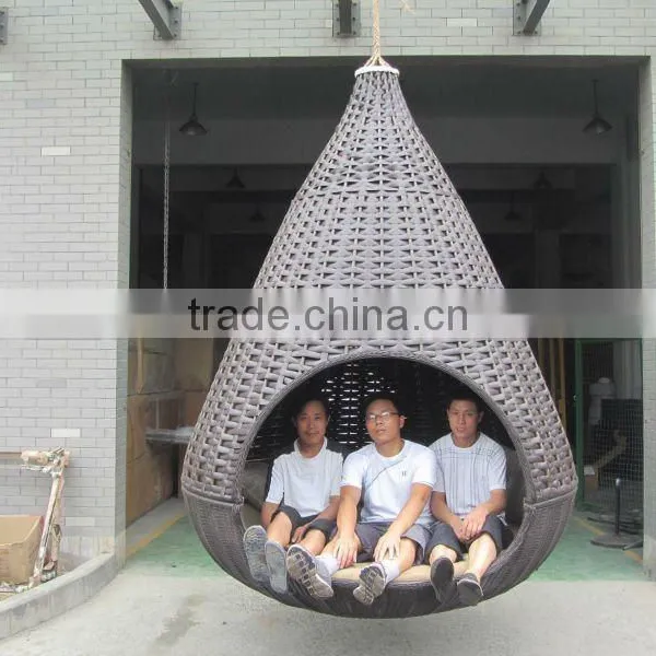 Outdoor Bird's Nest Rattan Chairs photo-5