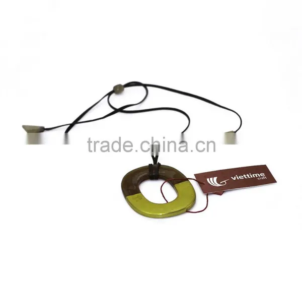Fashionable Horn Pendant Necklaces Jewelry Made From Natural Horn in Vietnam photo-2