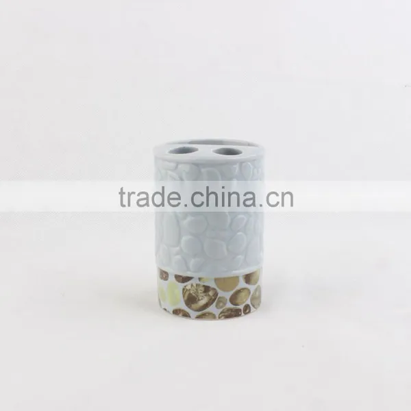 Unique Design 6ps Ceramic Bathroom Accessories Set photo-5