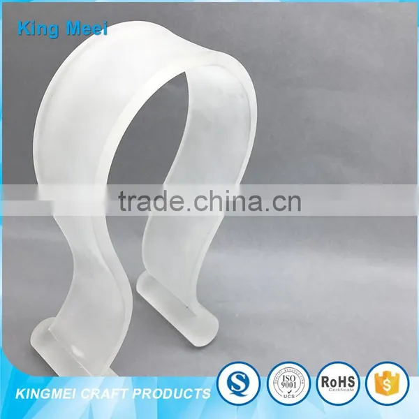 Milky White Acrylic Shelf Display Stand photo-4