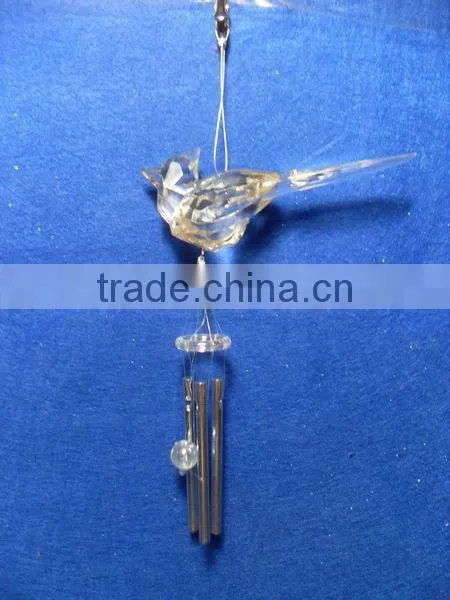 Wholesale Acrylic Butterfly Aeolian Bells Metal Wind Chime With Tube photo-2