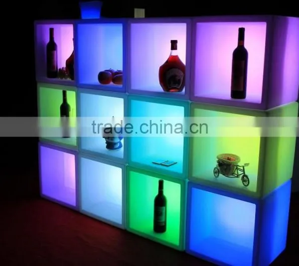 Fashionable Waterproof Disco Led Ice Bucket, Led Flower Pot, Led Cubic Tank photo-5