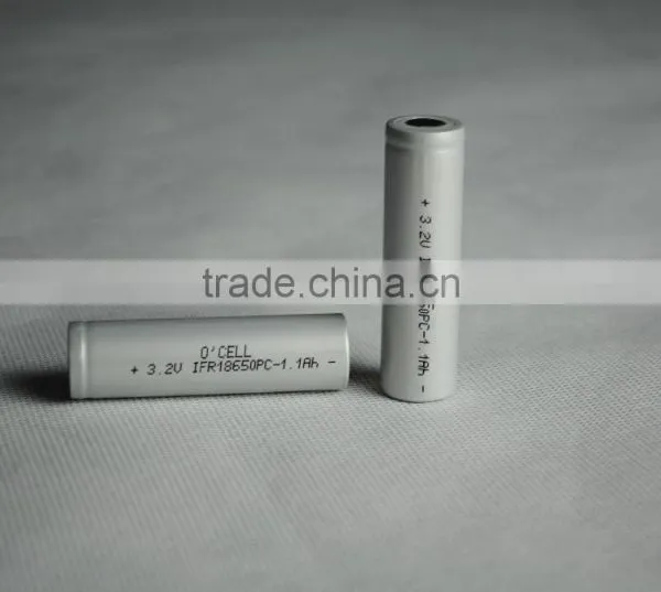 15C Discharge Rate 3.2V1100mAh 18650 Battery photo-2