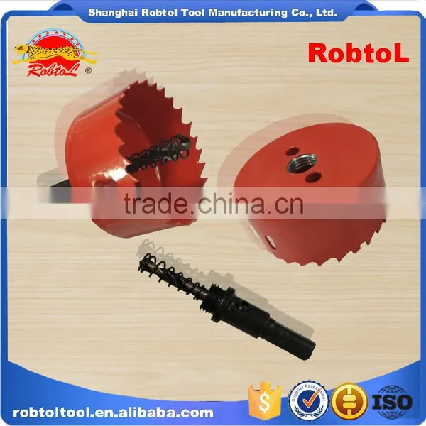 65mm HSS Hole Saw Cutter Drill Core Bits Kit Set Carbide Tipped HSS Bi-Metal photo-2
