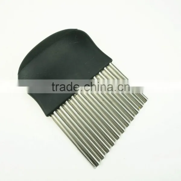42014 Stainless Steel Cheese Vegetable Crinkle Cutter photo-6