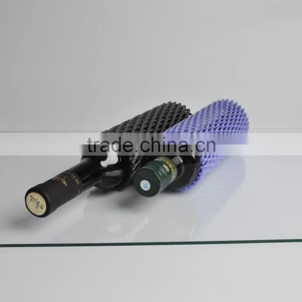 EPE Plastic Protective Soft Black Sleeves For Glass Bottle photo-2