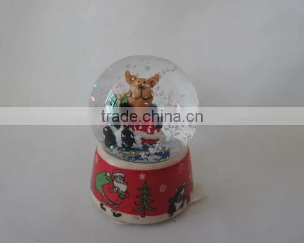 Crystal Balls Dollarma One Dollar Cheapest XMS Christamas Bear Deer Santa SnowFlake Glass 156070-156075