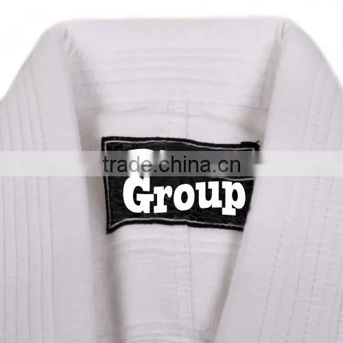 Pakistani Gi White Color Pearl Weave Top Quality BJJ Gi's Custom OEM photo-3