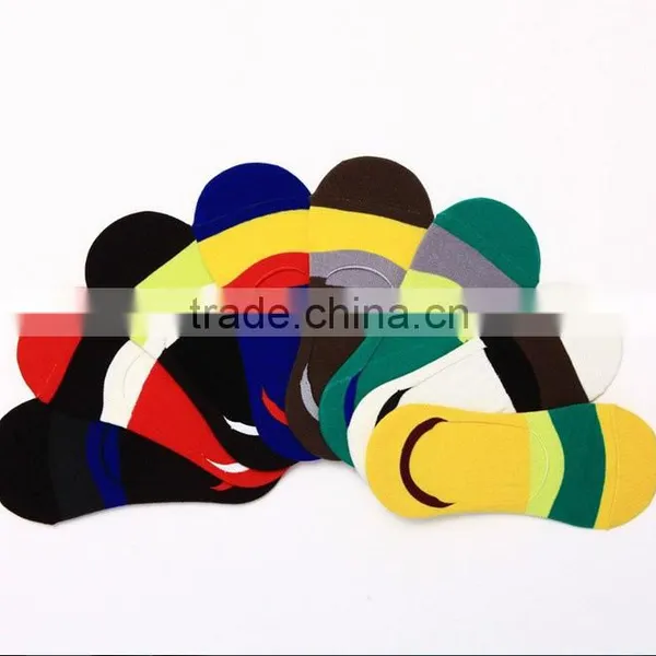 5 Colors New Design High Quality Cotton Little Colorful Boxes Pattern Creative Cool Summer Men Short Ankle Socks photo-2