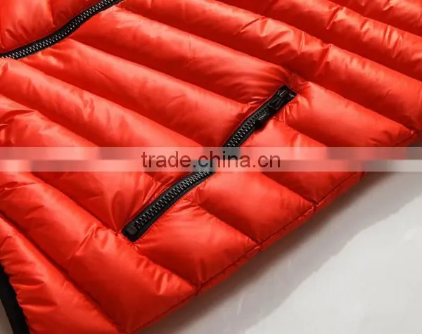New Design Customize Man Quilted Winter Jacket Thick Warm Down Filled Coats for Men photo-5