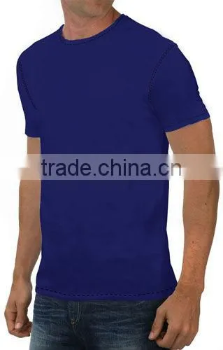 Plain Round Neck Single Jersey T-shirts/ Rib Neck T-shirts photo-4