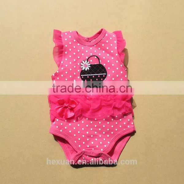 Wholesale Newborn Baby Summer Vest Clothes Baby Romper for Infant and Toddler photo-2
