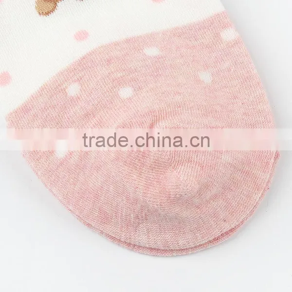 Hot Sell Free Size Dot Pattern Lovely High Quality Cute Sex Young Girl Tube Wholesale Socks photo-3