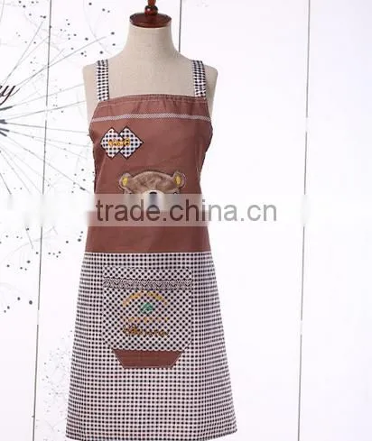 Advertising Promotional Gifts Small White Rabbit Kitchen Apron Custom Anti - Foupler Peach Skin ad Custom Gift Aprons photo-4