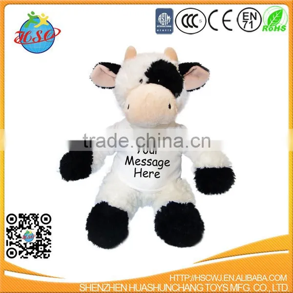 Baby Toy Stuffed Animal Plush Cow photo-4