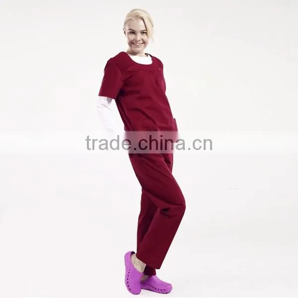 100% Cotton Medical Hospital Housekeeping Uniform photo-4
