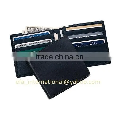 Cow Full Grain Bifold Men Card Holders Wallet