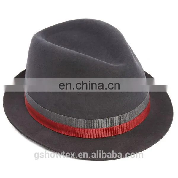 German Oktoberfest Decorations Alpine Hat 100% Wool Felt Hat Bodies With Feather Decoration