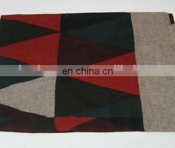 Gauze Pashmina Screen Printed Shawls,Scarf photo-5