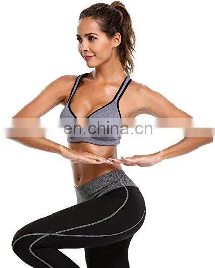 WorkOut CrossBack Padded Running Yoga Activewear Bra photo-4