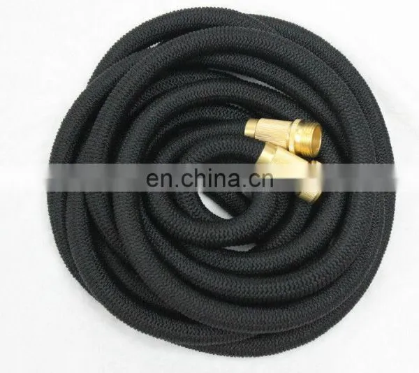 Nature Latex Expandable Garden Water Hose With Brass Metal Connectors photo-5