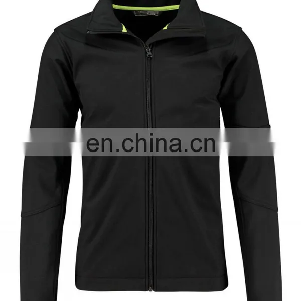 2017 Stock OEM Service Softshell Mens Custom Winter Jacket With Thick Hood photo-3